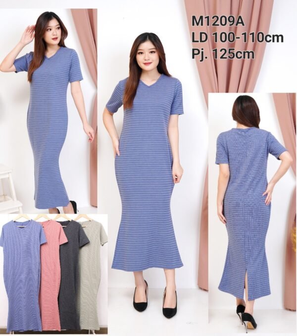 4pcs M1209A Dress Maxi Duyung