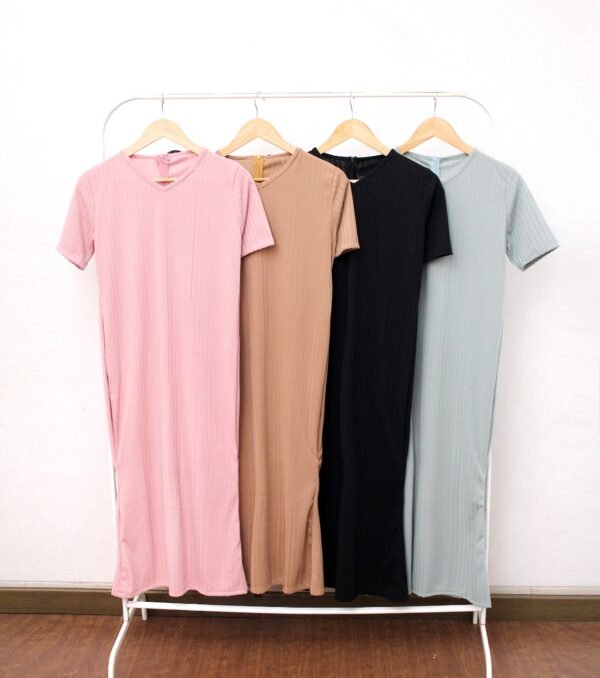 4pcs M1209 Dress Maxi Duyung - Gambar 2