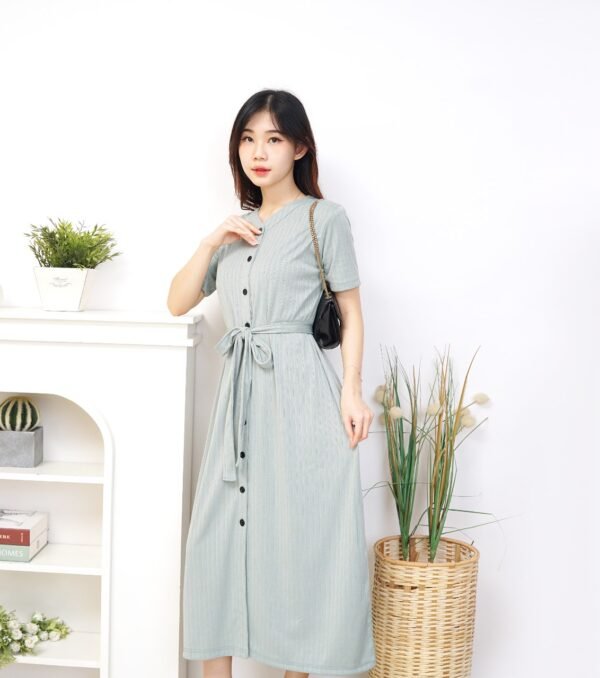 4pcs M1211 Dress Maxi A-line - Gambar 6