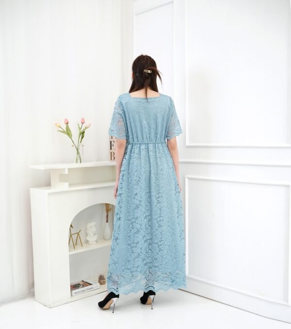 6pcs 6M1251 Dress Maxi - Gambar 3