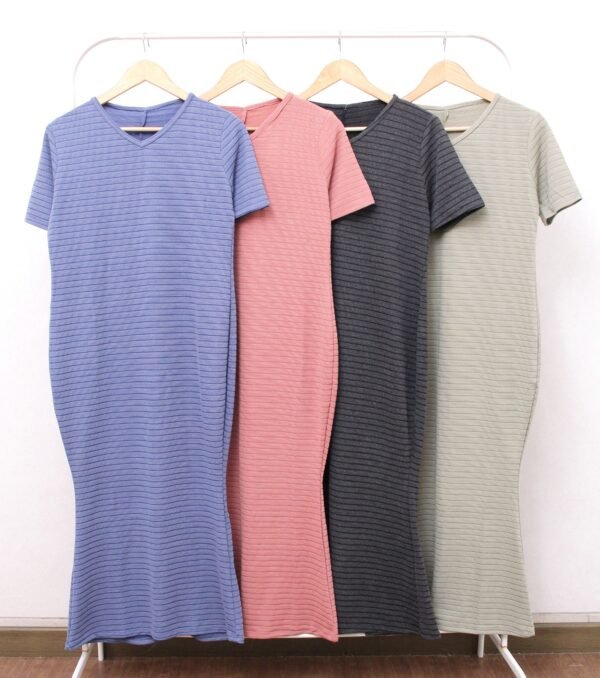 4pcs M1209A Dress Maxi Duyung - Gambar 2