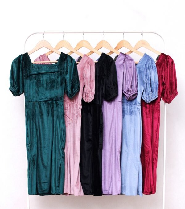 6pcs 6M1137T Dress Midi - Gambar 2