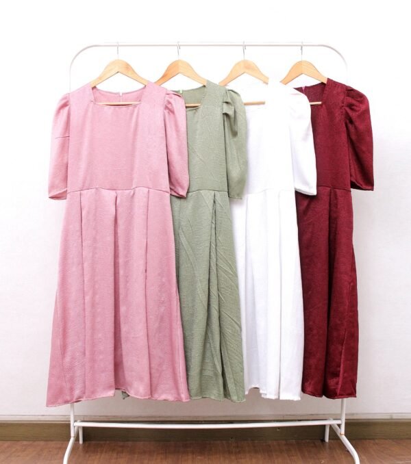 8pcs 8M1273 Dress Midi - Gambar 2