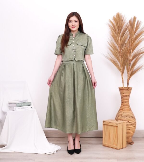 8pcs 8M1279 Setelan Rok - Gambar 5