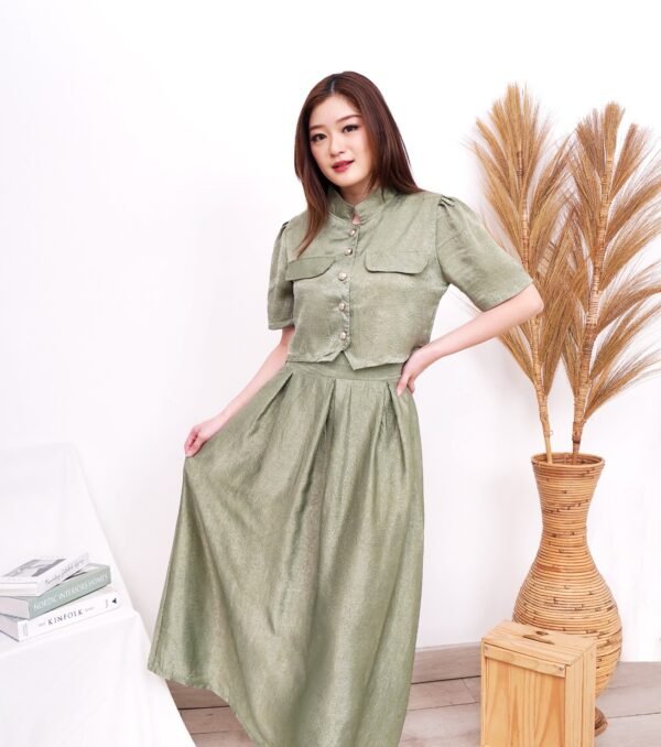8pcs 8M1279 Setelan Rok - Gambar 6