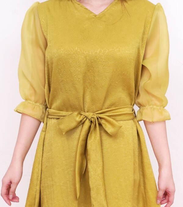 8pcs 8M1241A Dress Midi Organza - Gambar 5