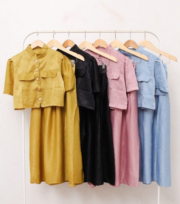 8pcs 8M1279 Setelan Rok - Gambar 2
