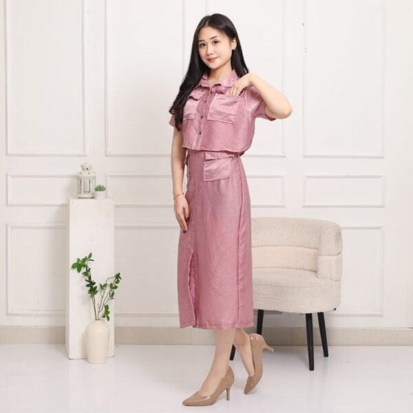 8pcs 8M1278 Setelan Rok - Gambar 4