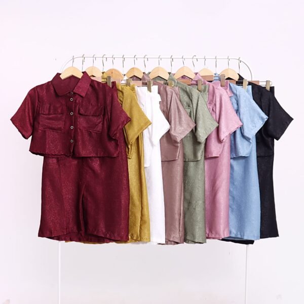 8pcs 8M1278 Setelan Rok - Gambar 2