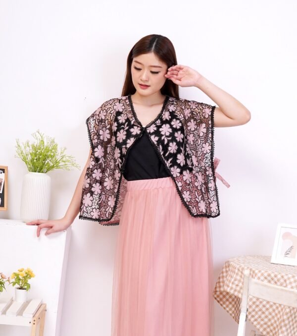 6pcs 6M1288 Setelan Rok & Outter - Gambar 5
