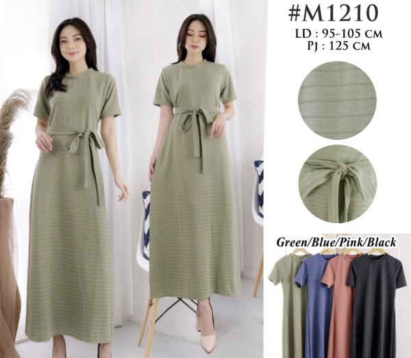 4pcs M1210 Dress Maxi A-line