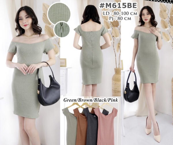 4pcs M615BE Dress Mini Sabrina
