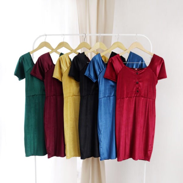 6pcs 6M1215 Dress Mini - Gambar 5