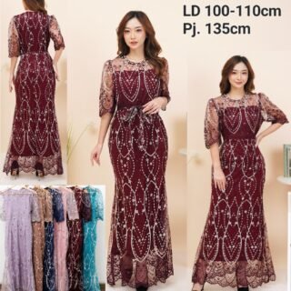 6pcs 6M1346 Long Dress Duyung