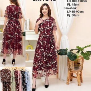 6pcs 6M1345 Setelan Rok Tulle