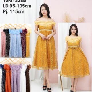 10pcs 10M1328B Dress Midi Sabrina